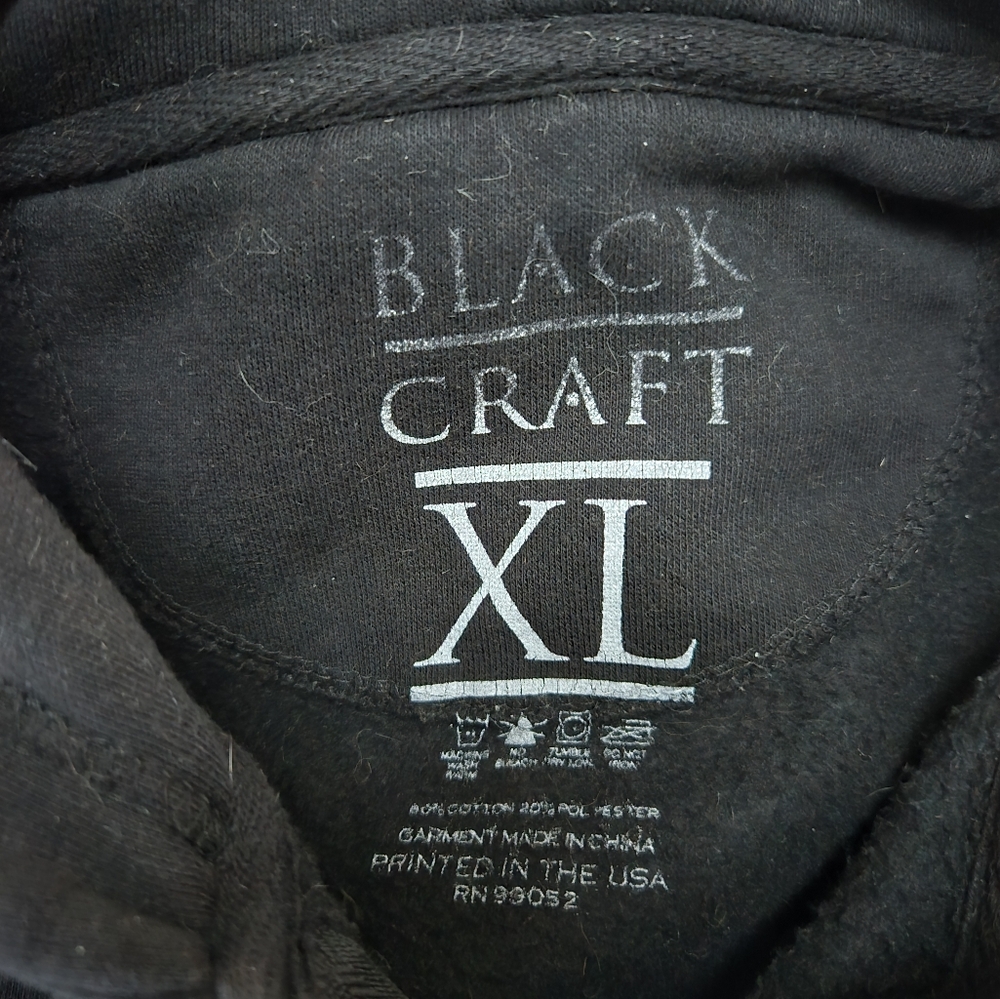 EUC Killstar Nevermore hoodie thick warm unisex XL - Picture 5 of 5